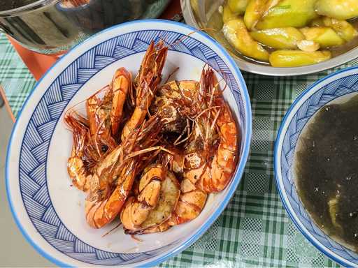 黄油煎虾