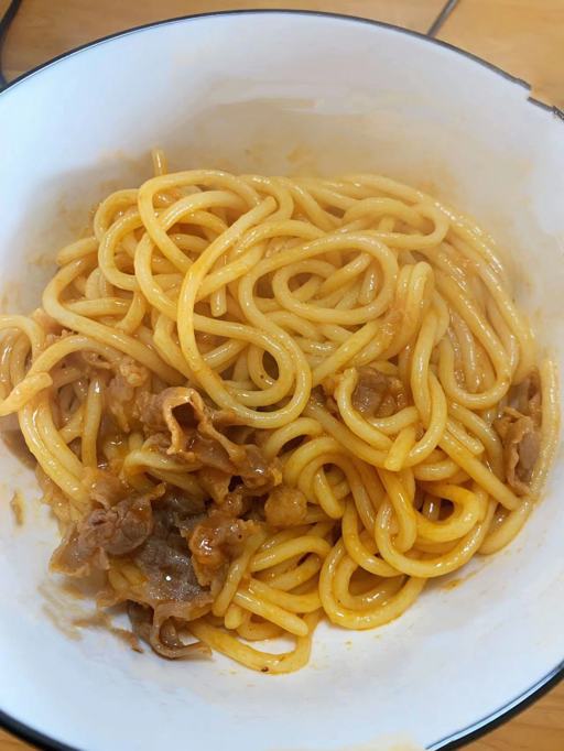 炒意大利面